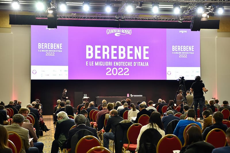 Alcuni momenti dell'edizione 2022 di Berebene Gambero Rosso